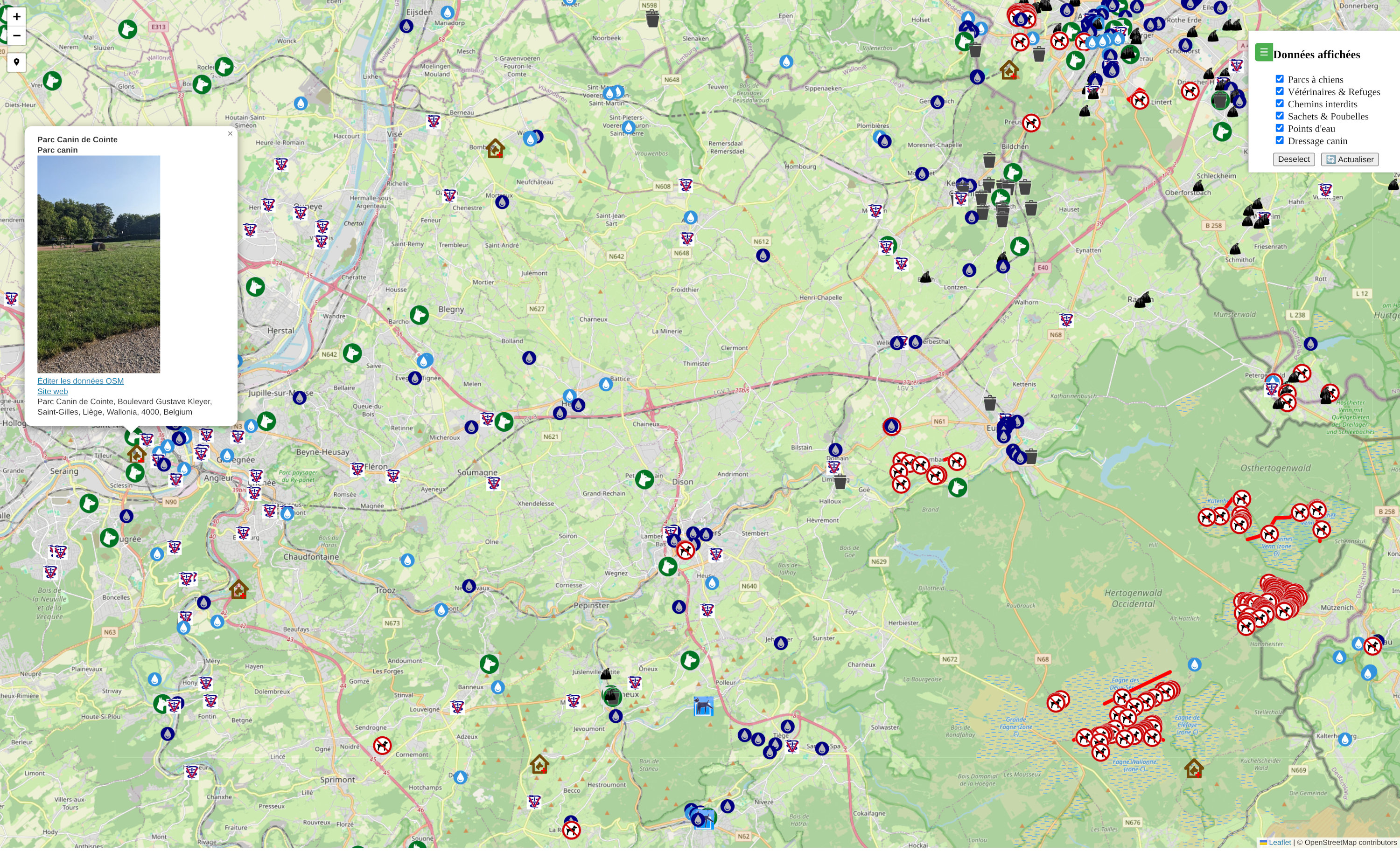 dogmap: view POI for dogs